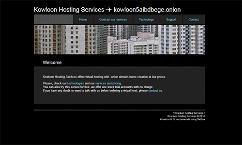 Hosting DarkWeb Links